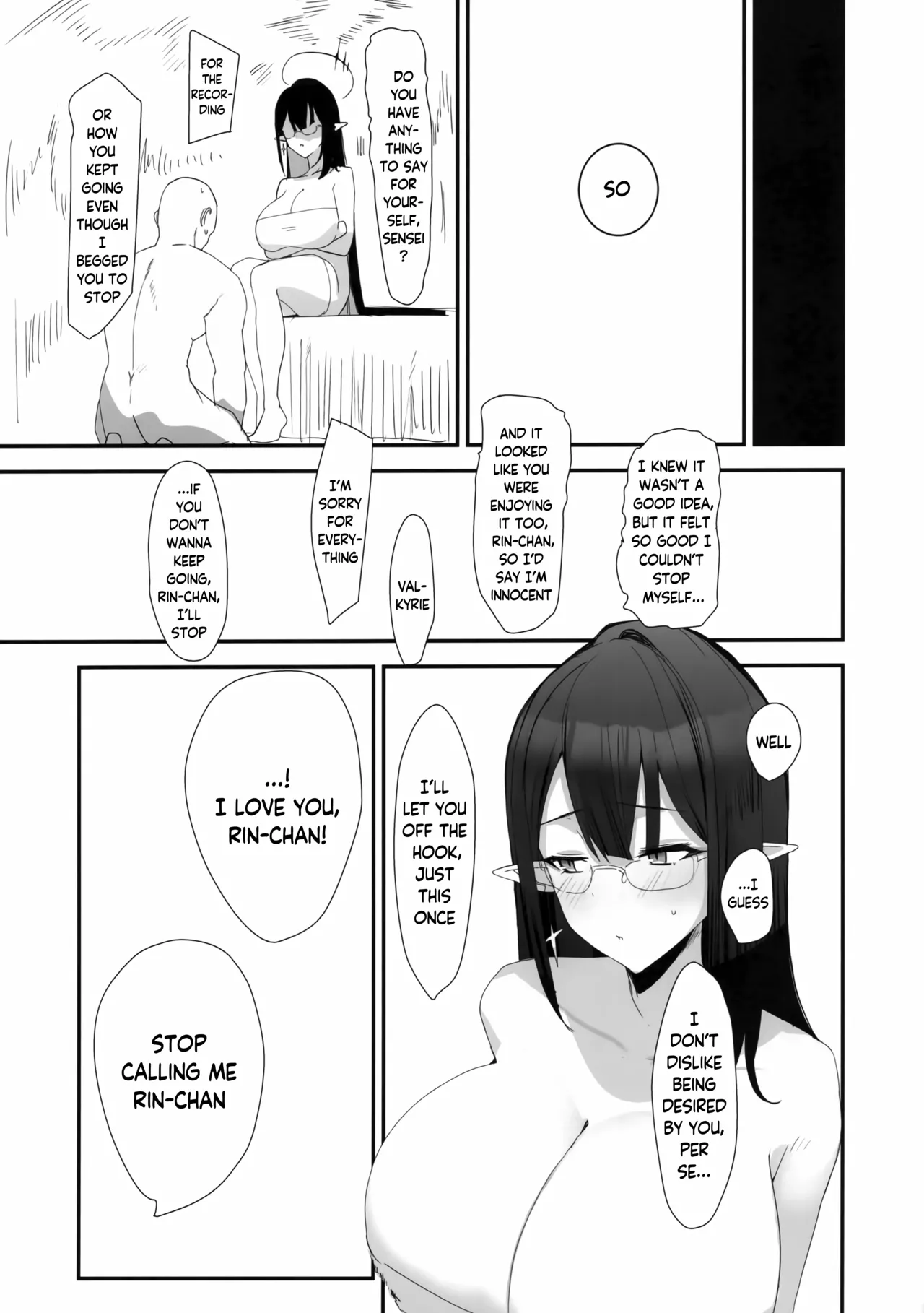 Hentai Manga Comic-You're getting way too horny, Sensei.-Read-24